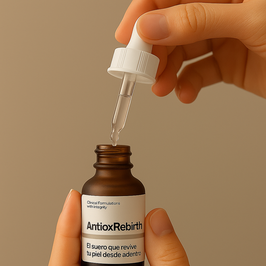 AntioxRebirth – El suero que revive tu piel desde adentro